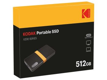 فروش اینترنتی اس اس دی اکسترنال کداک مدل Kodak X200 ظرفیت 512 گیگابایت با گارانتی m.it group