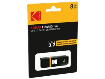 خرید آنلاین فلش مموری کداک ظرفیت 8 گیگابایت مدل K103 USB 3.2 با گارانتی گروه ام آی تی