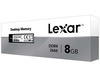 خرید رم دسکتاپ DDR4 لکسار 2666MHz مدل Lexar LD4AU008G-R2666L  ظرفیت 8 گیگابایت با گارانتی m.i.t group