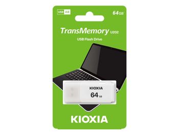 خرید بدون واسطه فلش مموری USB 2.0 کیوکسیا مدل KIOXIA TransMemory U202 ظرفیت 64 گیگابایت با گارانتی m.i.t group