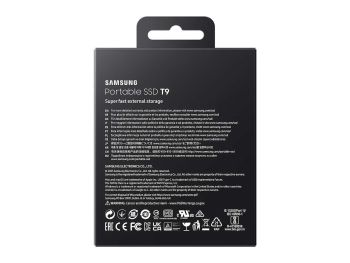 خرید بدون واسطه اس اس دی اکسترنال سامسونگ مدل Samsung T9 مشکی ظرفیت 1 ترابایت با گارانتی m.it group