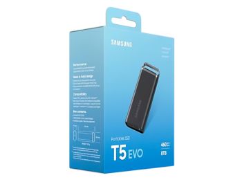 خرید اینترنتی اس اس دی اکسترنال سامسونگ مدل Samsung SSD T5 EVO US Portable 8TB  با گارانتی گروه ام آی تی