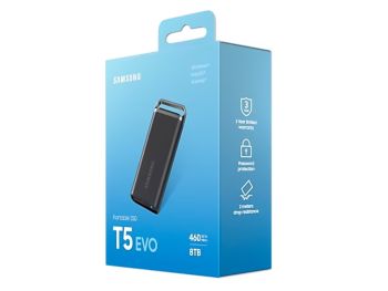 خرید اس اس دی اکسترنال سامسونگ مدل Samsung SSD T5 EVO US Portable 8TB از فروشگاه شاپ ام آی تی
