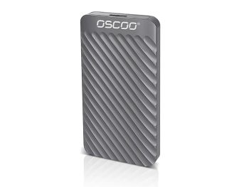 خرید آنلاین اس اس دی اکسترنال اسکو مدل OSCOO MD006 طوسی ظرفیت 2 ترابایت با گارانتی گروه ام آی تی