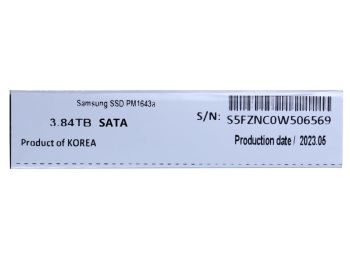 فروش اینترنتی اس اس دی سرور سامسونگ مدل Samsung PM1643a ظرفیت 3.84 ترابایت با گارانتی m.it group