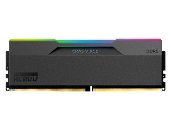 خرید بدون واسطه رم دسکتاپ DDR5 کلو 6000MHz مدل Klevv Cras V RGB ظرفیت 2×16 گیگابایت با گارانتی m.it group