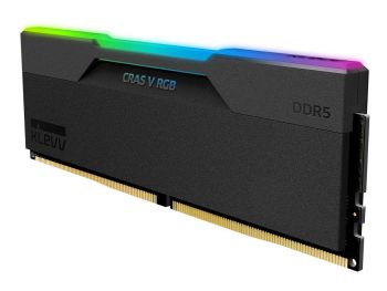 خرید بدون واسطه رم دسکتاپ DDR5 کلو 7200MHz مدل Klevv Cras v RGB ظرفیت 2×16 گیگابایت با گارانتی m.it group