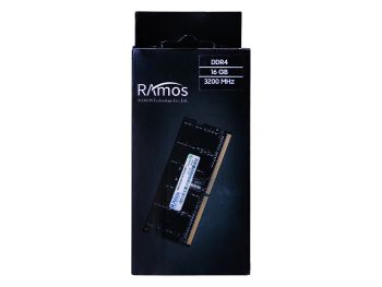 فروش اینترنتی رم لپ تاپ DDR4 راموس 3200MHz مدل RAmos RM4SAG ظرفیت 16 گیگابایت