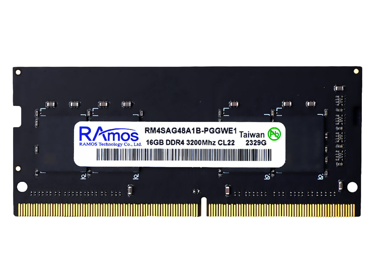 خرید رم لپ تاپ DDR4 راموس 3200MHz مدل RAmos RM4SAG ظرفیت 16 گیگابایت