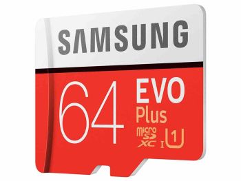 فروش اینترنتی کارت حافظه MicroSDXC سامسونگ مدل Samsung Evo Plus UHS-I U1 ظرفیت 64 گیگابایت از فروشگاه شاپ ام آی تی 