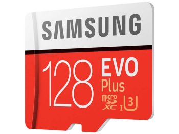 خرید اینترنتی کارت حافظه MicroSDXC سامسونگ مدل Samsung Evo Plus UHS-I U3 ظرفیت 128 گیگابایت با گارانتی گروه ام آی تی