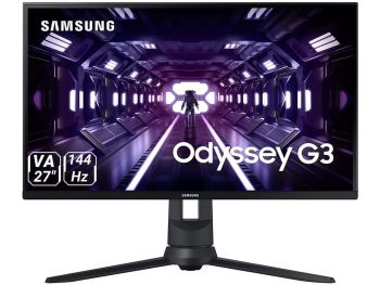 خرید اینترنتی مانیتور گیمینگ 27 اینچ سامسونگ سری Odyssey G3 مدل Samsung LF27G35TFWMXUE از فروشگاه شاپ ام آی تی