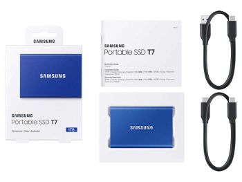نقد و بررسی اس اس دی اکسترنال سامسونگ مدل Samsung T7 خاکستری ظرفیت 1 ترابایت با گارانتی m.i.t group