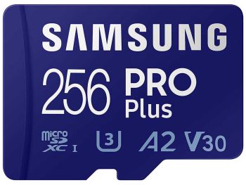 خرید کارت حافظه MicroSDXC سامسونگ مدل Samsung PRO Plus UHS-I U3 A2 V30 ظرفیت 256 گیگابایت از فروشگاه شاپ ام آی تی 