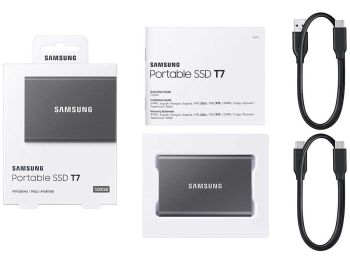 فروش اس اس دی اکسترنال سامسونگ مدل Samsung T7 ظرفیت 2 ترابایت از فروشگاه شاپ ام آی تی 
