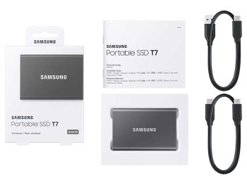 خرید اس اس دی اکسترنال سامسونگ مدل Samsung T7 ظرفیت 500 گیگابایت از فروشگاه شاپ ام آی تی 