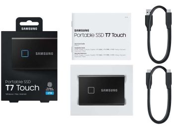 فروش اس اس دی اکسترنال سامسونگ مدل Samsung T7 TOUCH ظرفیت 2 ترابایت از فروشگاه شاپ ام آی تی 