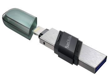 فروش فلش مموری سن دیسک 32 گیگابایت مدل iXpand Flip USB-A, Lightning از فروشگاه شاپ ام آی تی 