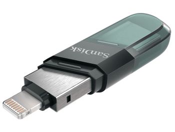 فروش فلش مموری USB 3.1 و Lightning سن دیسک مدل SanDisk iXpand ظرفیت 64 گیگابایت از فروشگاه شاپ ام آی تی 