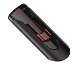 قیمت خرید فلش مموری USB 3.0 سن دیسک مدل SanDisk Cruzer Glide ظرفیت 32 گیگابایت با گارانتی گروه ام آی تی