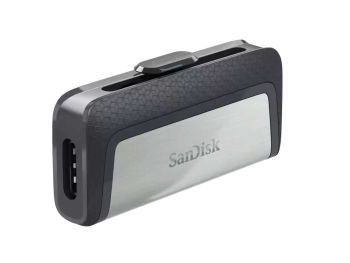 خرید فلش مموری USB Type-C و USB 3.1 سن دیسک مدل SanDisk Ultra Dual Drive ظرفیت 32 گیگابایت