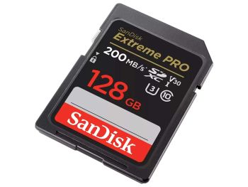 خرید بدون واسطه کارت حافظه SDXC سن دیسک مدل SanDisk Extreme PRO UHS-I U3 V30 ظرفیت 128 گیگابایت با گارانتی m.i.t group