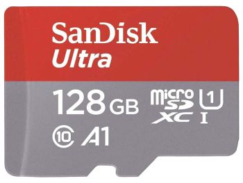 خرید اینترنتی کارت حافظه MicroSDXC سن دیسک مدل SanDisk Ultra UHS-I U1 A1 V10 ظرفیت 128 گیگابایت از فروشگاه شاپ ام آی تی