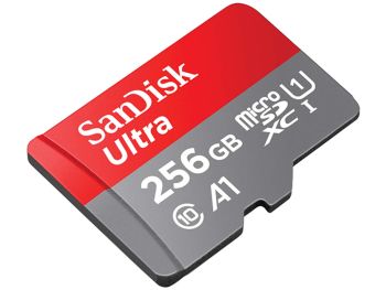 خرید آنلاین کارت حافظه MicroSDXC سن دیسک مدل SanDisk Ultra UHS-I U1 A1 V10 ظرفیت 256 گیگابایت با گارانتی گروه ام آی تی