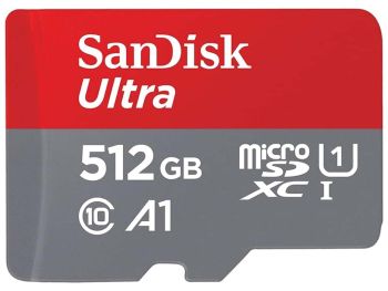 خرید کارت حافظه MicroSDXC سن دیسک مدل Ultra microSD ظرفیت 512 گیگابایت با گارانتی گروه ام آی تی