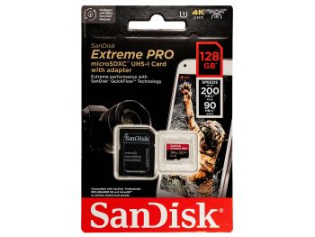 خرید اینترنتی کارت حافظه MicroSDXC سن دیسک مدل Extreme PRO UHS-I ظرفیت 128 گیگابایت از فروشگاه شاپ ام آی تی