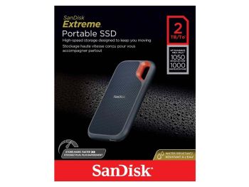 قیمت خرید اس اس دی اکسترنال سن دیسک مدل SanDisk Portable SSD ظرفیت 2 ترابایت با گارانتی گروه ام آی تی