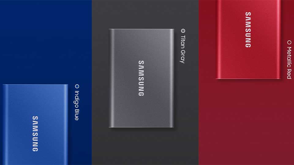 بررسی اس اس دی اکسترنال سامسونگ مدل Samsung T7 قرمز ظرفیت 500 گیگابایت