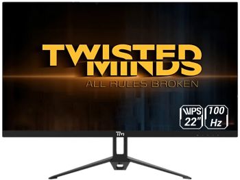 نقد و بررسی مانیتور 22 اینچ گیمینگ تویستد مایندز مدل Twisted Minds TM22FHD100IPS با گارانتی گروه ام آی تی