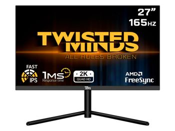 مانیتور 27 اینچ گیمینگ تویستد مایندز مدل Twisted Minds TM27QHD165IPS
