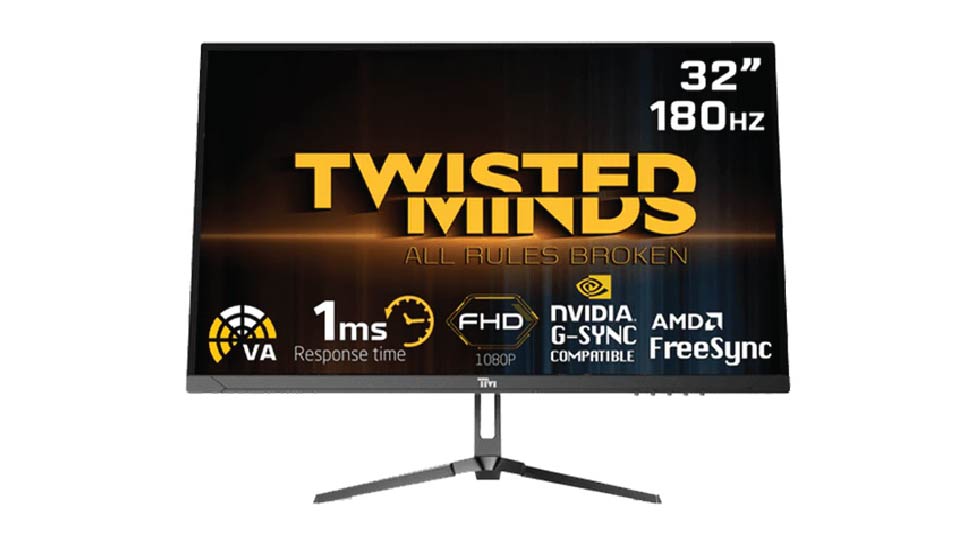 نقد و بررسی تخصصی مانیتور 32 اینچ گیمینگ تویستد مایندز مدل Twisted Minds TM32FHD180VA