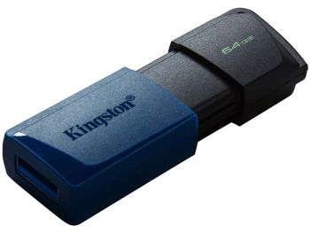 خرید آنلاین فلش مموری USB 3.2 کینگستون مدل KINGSTON EXODIA M  ظرفیت 64 گیگابایت با گارانتی گروه ام آی تی