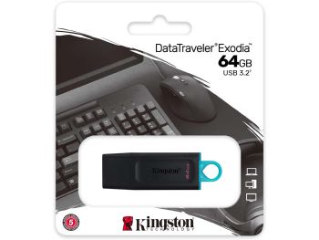 قیمت خرید فلش مموری USB 3.2 کینگستون مدل KINGSTON EXODIA  ظرفیت فلش مموری USB 3.2 کینگستون مدل KINGSTON EXODIA  ظرفیت 64 گیگابایت گیگابایت با گارانتی گروه ام آی تی