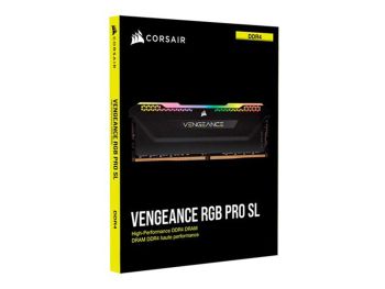 خرید اینترنتی رم دسکتاپ DDR4 کورسیر 3200MHz مدل VENGEANCE RGB PRO SL ظرفیت 2×32 گیگابایت از فروشگاه شاپ ام آی تی