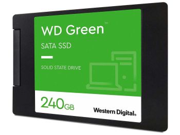 خرید آنلاین اس اس دی اینترنال وسترن دیجیتال مدل WD GREEN ظرفیت 240 گیگابایت با گارانتی گروه ام آی تی