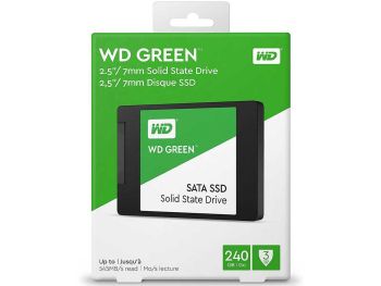 فروش اس اس دی اینترنال وسترن دیجیتال مدل WD GREEN ظرفیت 240 گیگابایت از فروشگاه شاپ ام آی تی 