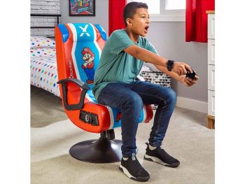 خرید آنلاین صندلی گیمینگ کنسولی ایکس راکر مدل X Rocker Nintento Mario Pedestal با گارانتی گروه ام آی تی