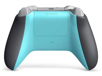 خرید بدون واسطه دسته بازی بی سیم ایکس باکس مدل Microsoft Xbox Grey/Blue با گارانتی m.i.t group