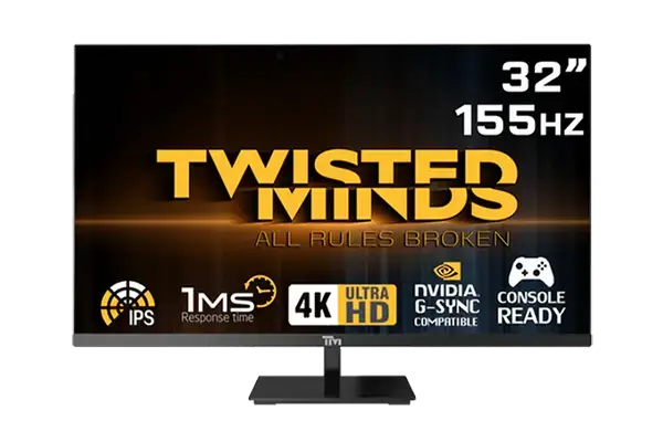 مانیتور 32 اینچ گیمینگ تویستد مایندز مدل Twisted Minds TM32FMDUI